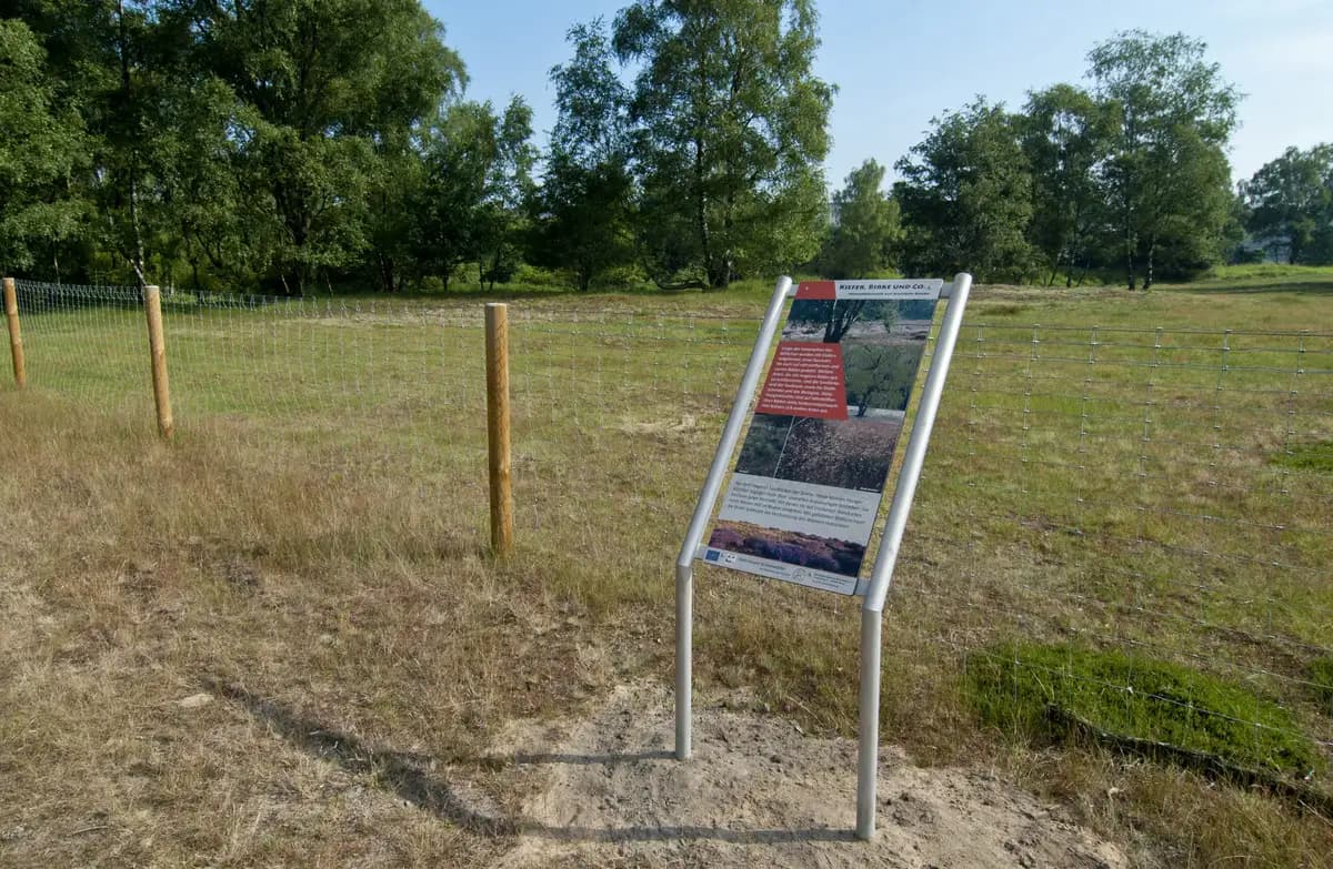 Harzverbundtafel Waldshut Edelstahl Biologische Station Wesel NRW